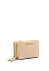 Valentino Nur Re Double Zip Wallet, Ecru