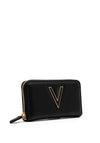 Valentino Coney V Large Wallet, Black