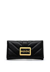 Valentino Oaxaca Quilted Large Wallet, Black