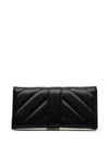 Valentino Oaxaca Quilted Large Wallet, Black
