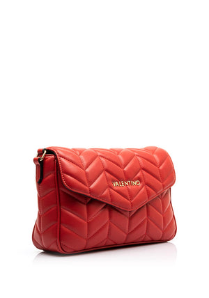 Valentino Petal Re Quilted Crossbody Bag, Red