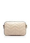 Valentino Petal Re Quilted Camera Bag, Ecru