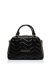 Valentino Petal Re Quilted Grab Bag, Black