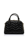 Valentino Petal Re Quilted Grab Bag, Black