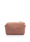 Valentino Pansy Embossed Logo Crossbody Bag, Powder Pink