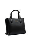 Valentino Fall Re Pebble Grain Mini Grab Bag, Black