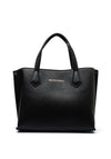 Valentino Fall Re Pebble Grain Mini Grab Bag, Black