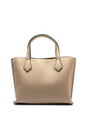 Valentino Fall Re Pebble Grain Mini Grab Bag, Beige