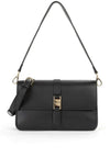 Valentino Pattina EOS Flap Over Shoulder Bag, Black