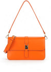 Valentino Pattina EOS Flap Over Shoulder Bag, Orange