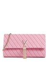 Valentino Divina Summer Woven Clutch Bag, Pink