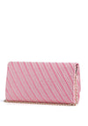 Valentino Divina Summer Woven Clutch Bag, Pink