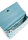 Valentino Divina Summer Woven Clutch Bag, Blue