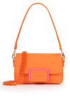 Valentino Thetis Flap Shoulder Bag, Orange