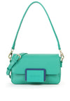 Valentino Thetis Flap Shoulder Bag, Green