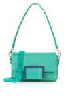 Valentino Thetis Flap Shoulder Bag, Green