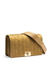 Valentino Jellies Monogram Crossbody Bag, Gold