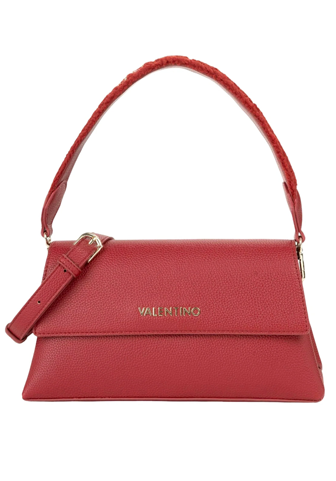 Valentino Polar Medium Shoulder Bag, Deep Red
