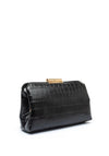 Valentino Glace Small Clutch Bag, Black