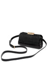 Valentino Glace Mini Clutch Bag, Black