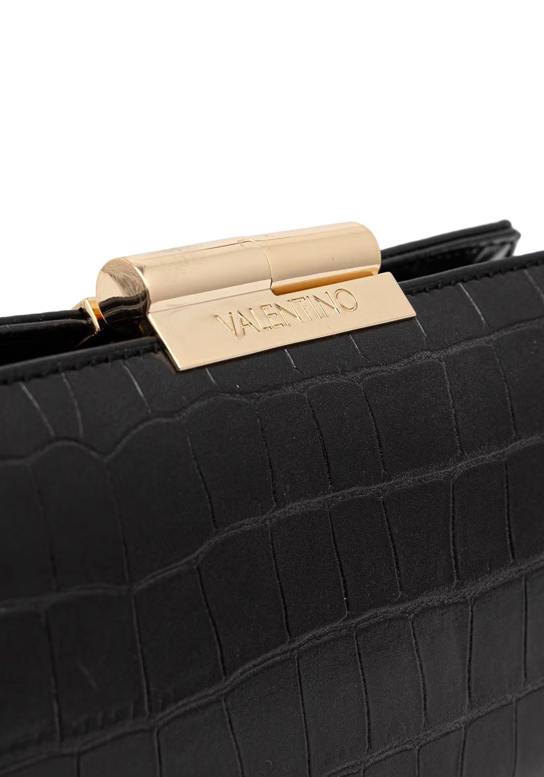 Valentino Glace Mini Clutch Bag, Black