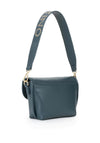 Valentino Hail Small Shoulder Bag, Petrol Blue