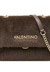 Valentino Ocarina Winter Faux Fur Mini Shoulder Bag, Taupe