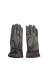 Serafina Collection Faux Leather Glove, Grey