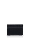 Valentino Blossom Re Pebbled Card Holder, Navy