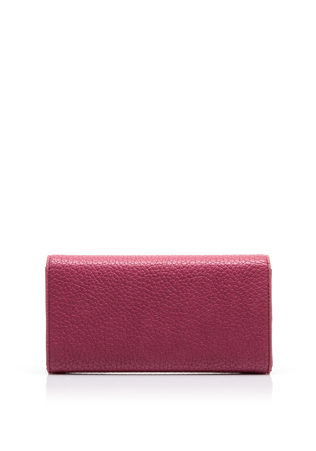 Valentino Blossom Re Flapover Wallet, Pink