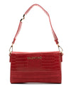 Valentino Fire Reptile Effect Crossbody Bag, Red