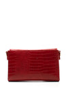 Valentino Fire Reptile Effect Crossbody Bag, Red