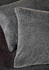 Vantona Home Teddy Fleece Duvet Cover Set, Charcoal