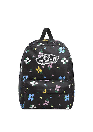 Vans Old School Floral Backpack, Black Multi