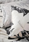 Vantona Home Linear Bouquet Duvet Cover Set, Black Multi