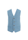 One Varones Boys 1010018 Waistcoat, Blue