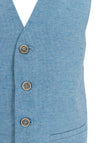 One Varones Boys 1010018 Waistcoat, Blue