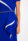 Veni Infantino Off Shoulder Floor Length Dress, Royal Blue