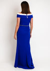 Veni Infantino Off Shoulder Floor Length Dress, Royal Blue