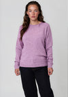 Vero Moda Doffy Knitted Round Neck Jumper, Purple