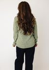 Vero Moda Doffy Knitted Round Neck Jumper, Green