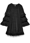 Vero Moda Celine Lace Smock Dress, Black