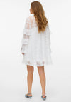 Vero Moda Celine Lace Smock Dress, White