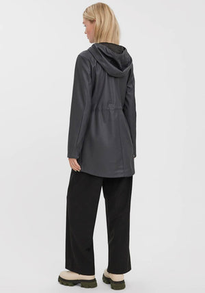 Vero Moda Malou Coated Jacket, Grey