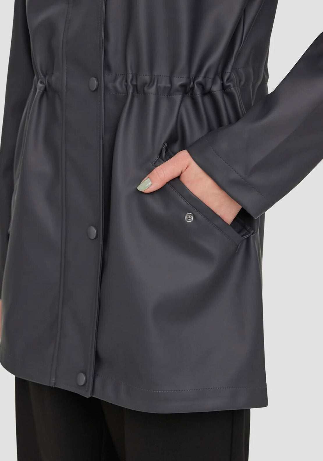 Vero Moda Malou Coated Jacket, Grey