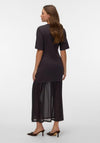 Vero Moda Brenda Mesh Skirt Maxi Dress, Brown