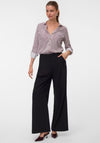 Vero Moda Bumpy Striped Shirt, White and Wine