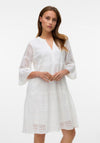 Vero Moda Honey Lace Tunic Top, White