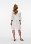 Vero Moda Honey Lace Tunic Top, White