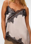 Vero Moda Novi Lace Trim Camisole, Stone